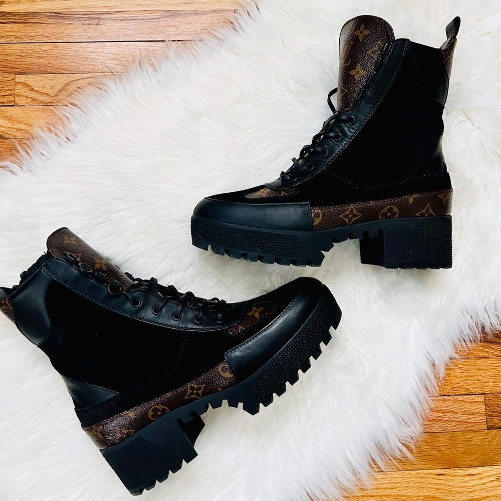 Louis Vuitton Laureate Platform Desert Boots